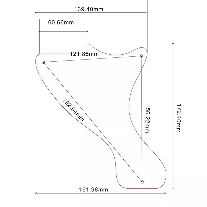 Pleroo Guitar Accessories US JR LP guitar Multicolor choice guitarra Scratch Plate pickguard For Les Paul Junior guitar