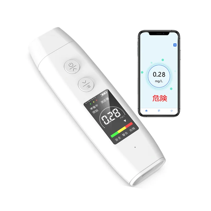 Factory Supplier AK13B Portable Mini LCD Display Digital Alcohol Breath Tester Professional Breathalyzer Alcohol Meter Analyzer