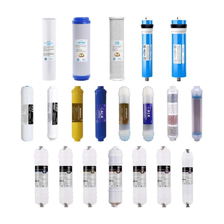 Under Sink Reverse Osmosis Water Filter Replacement Mineral Antioxidant ORP pH+ Alkaline Post Upgrade Water Filter Cartridge