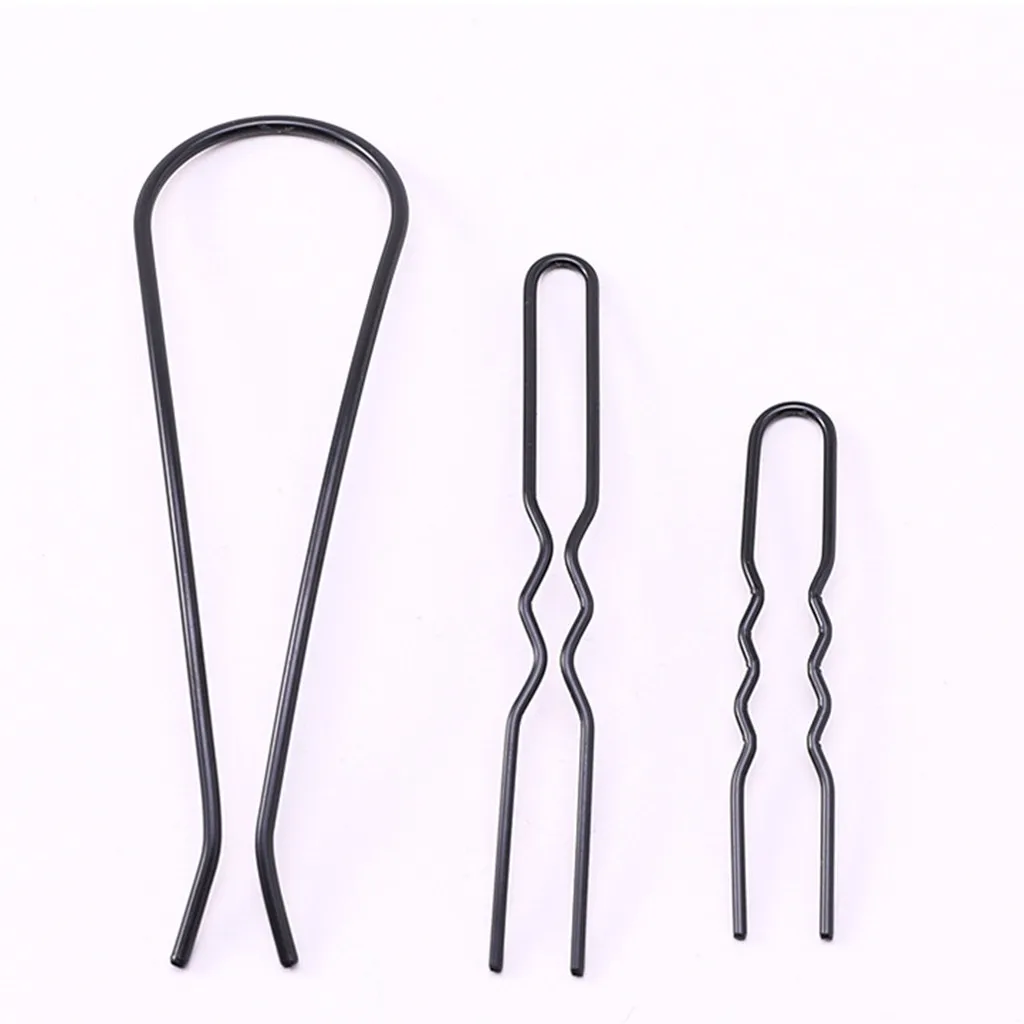 metal bLack Hairpin Vintage Female Hairpin, golden hairpin, alloy hairpin,