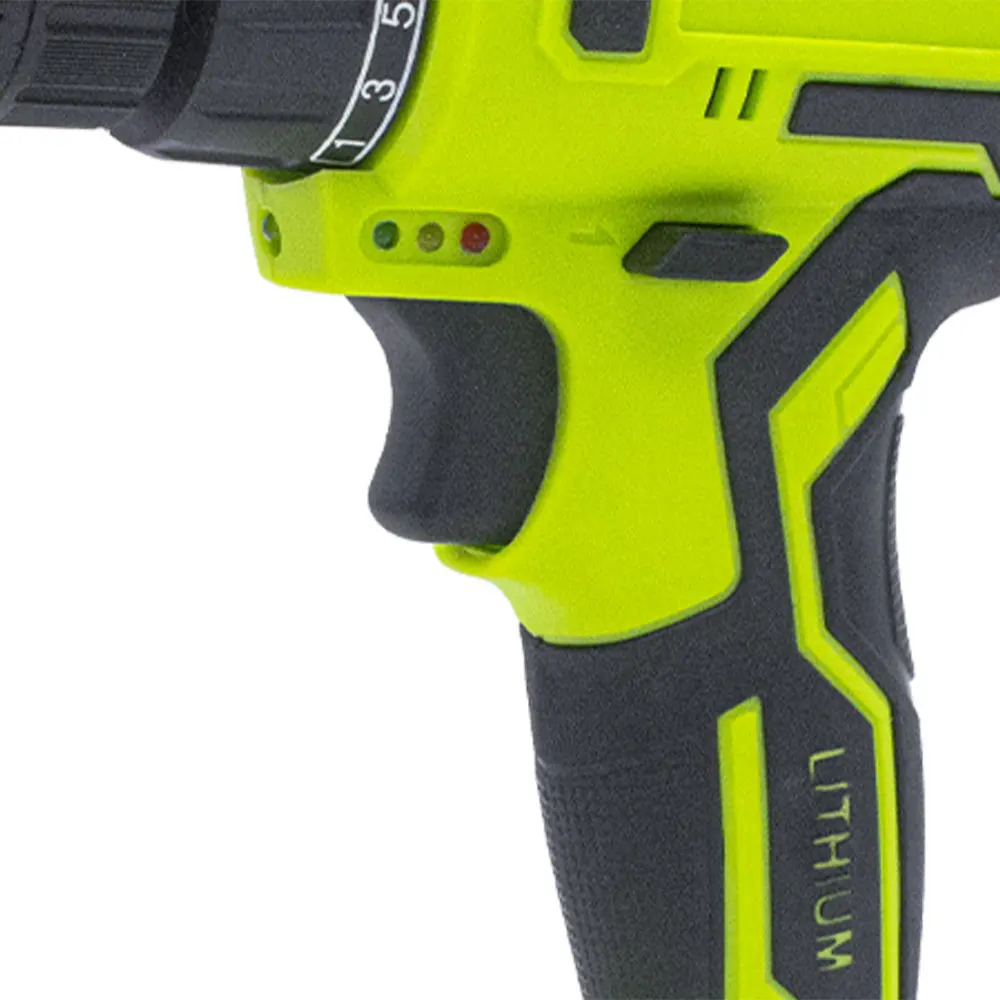 21V Factory  Brushless Motor 2-Speed Cordless Hammer Drill With Soft Start Function