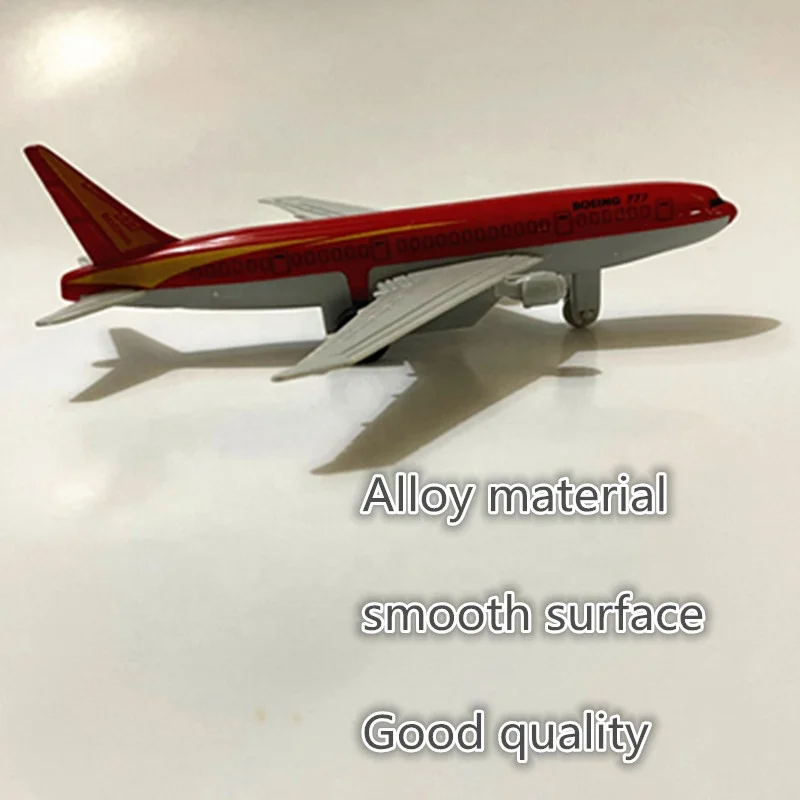 Kids Pull Back Diecast Civil Aircraft Model Toy Emulational Model Plane Toy