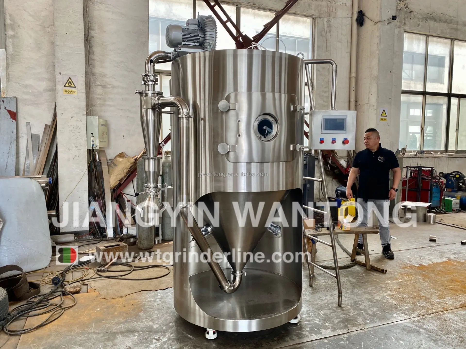 Whey Egg Milk Powder Spray Drying Machine Lab Centrifugal Atomizer Spray Dryer Equipment