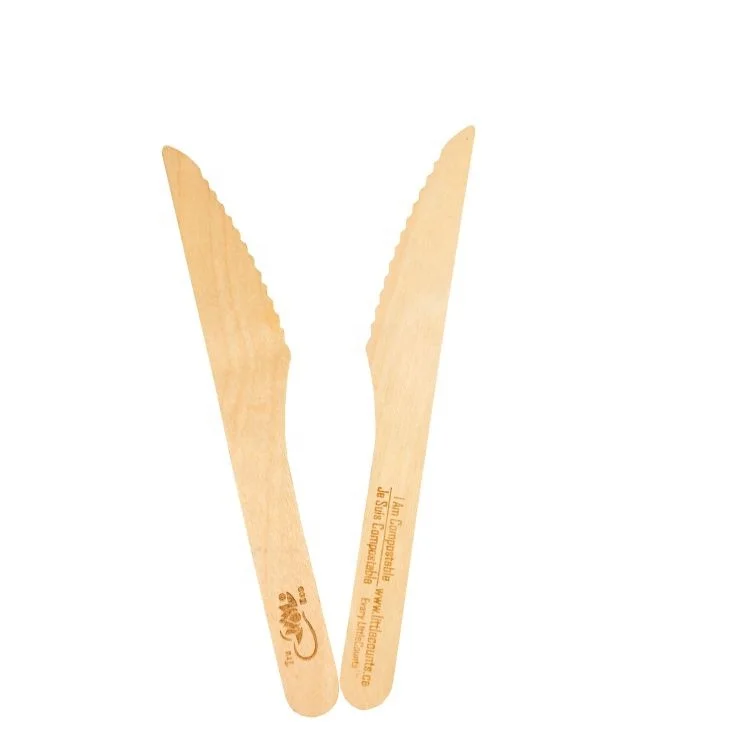 Wooden Disposable Biodegradable Cutlery Knife