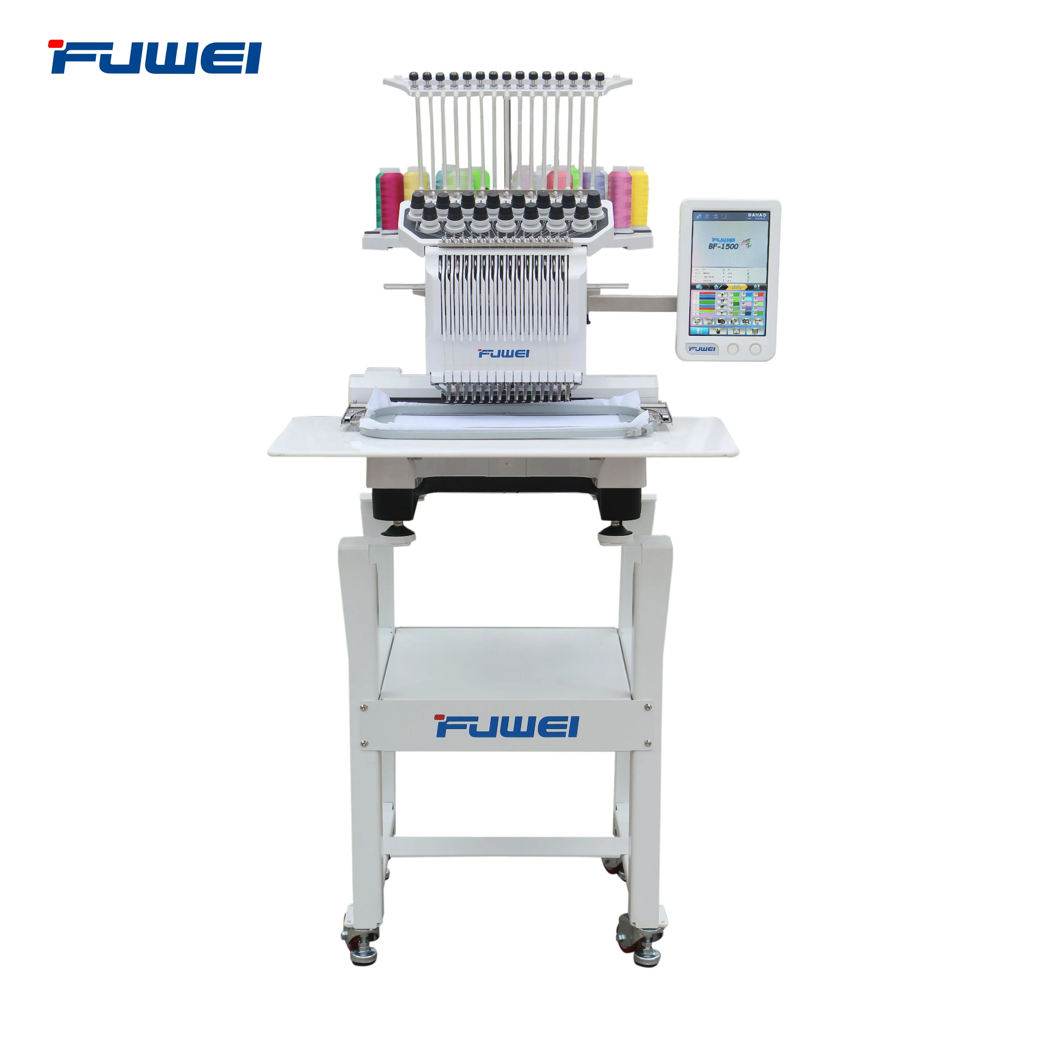 FUWEI 2022 newest big embroidery area high quality single head lembroidery machine same FUWEI brand