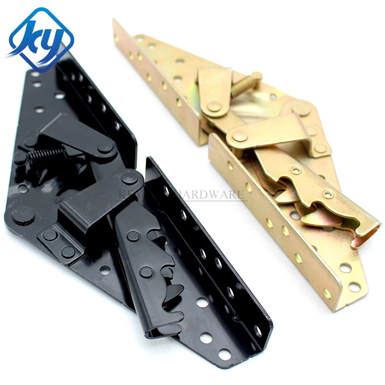 Functional Hinges Metal Click Clack Futon Sofa Cum Bed Mechanism