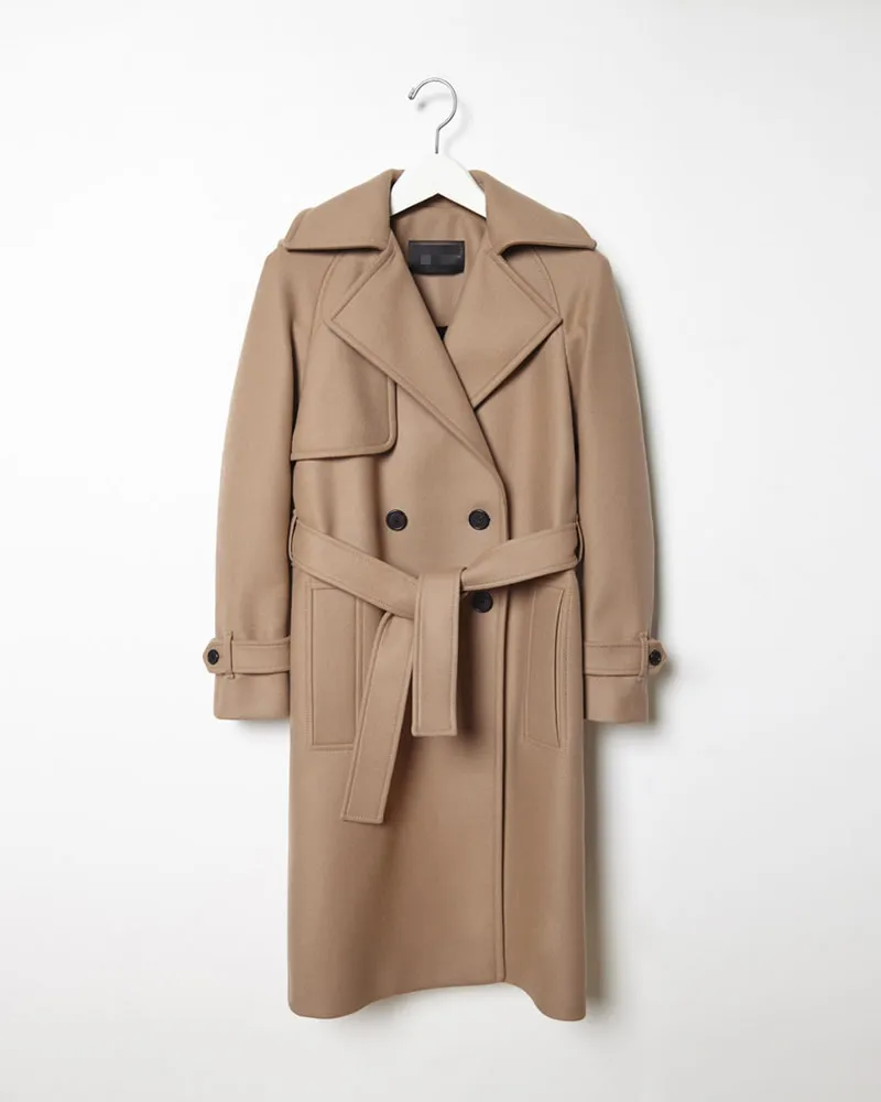 Top Quality 100% Cashmere Ladies Long Coats Winter Cashmere Coat
