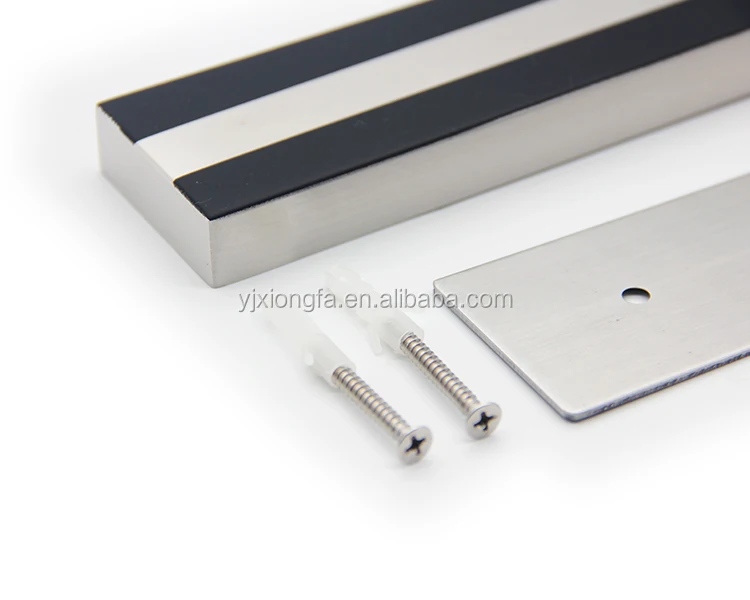 Wholesale Stainless Steel Wall-Mounted Magnetic Knife Bar Metal Plating Magnetic Knife Strip for Kitchen Storage