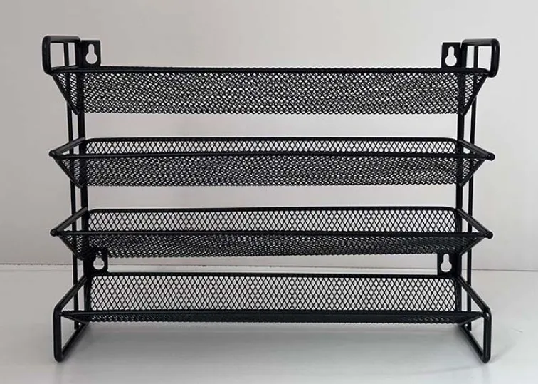 Factory customized 3 tier Kitchen Storage Organizer Spice Rack  with floor and wall hanging options