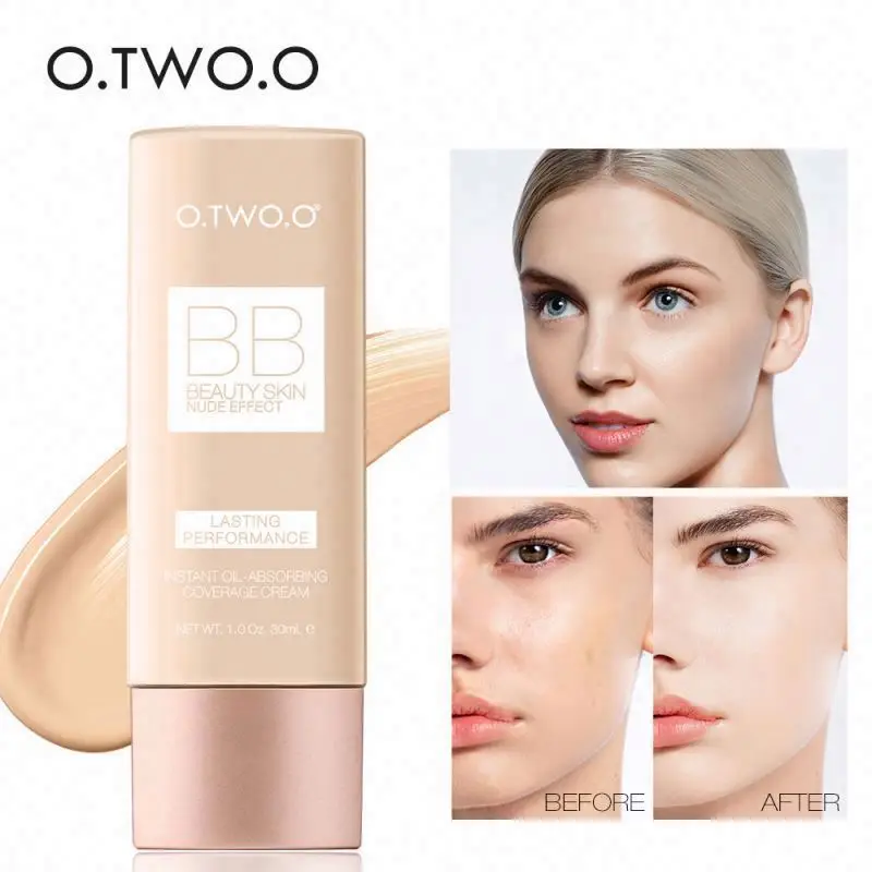Waterproof Bb Cream for Dark Skin O.two.o Elegant Four Colors Liquid Oil Control