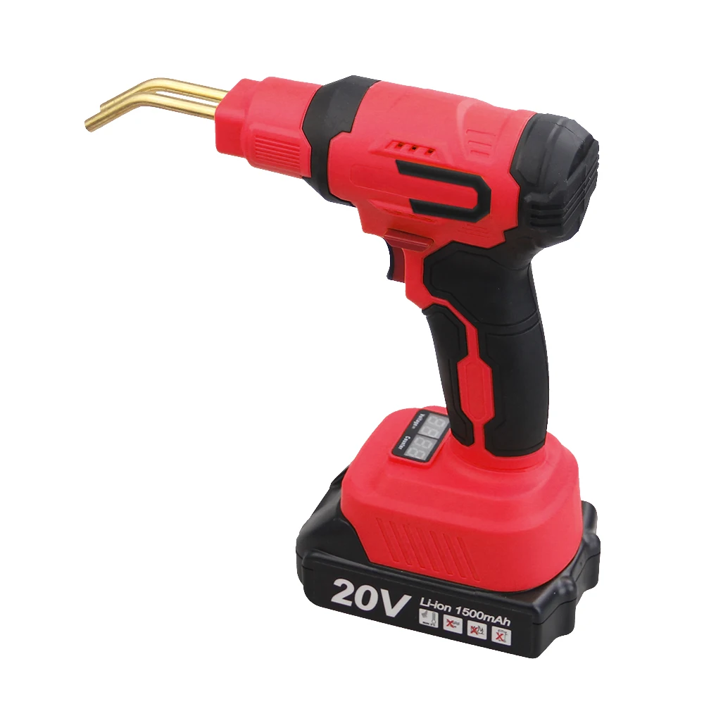 40W Lithium Battery Powered Portable Mini Car Bumper Repair Welding Machine Cordless Plastic Welder Gun