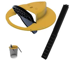 Reusable Humane Slide Bucket Lid Rat Trap Flip n Slide Bucket Lid Mouse Trap For Outdoor