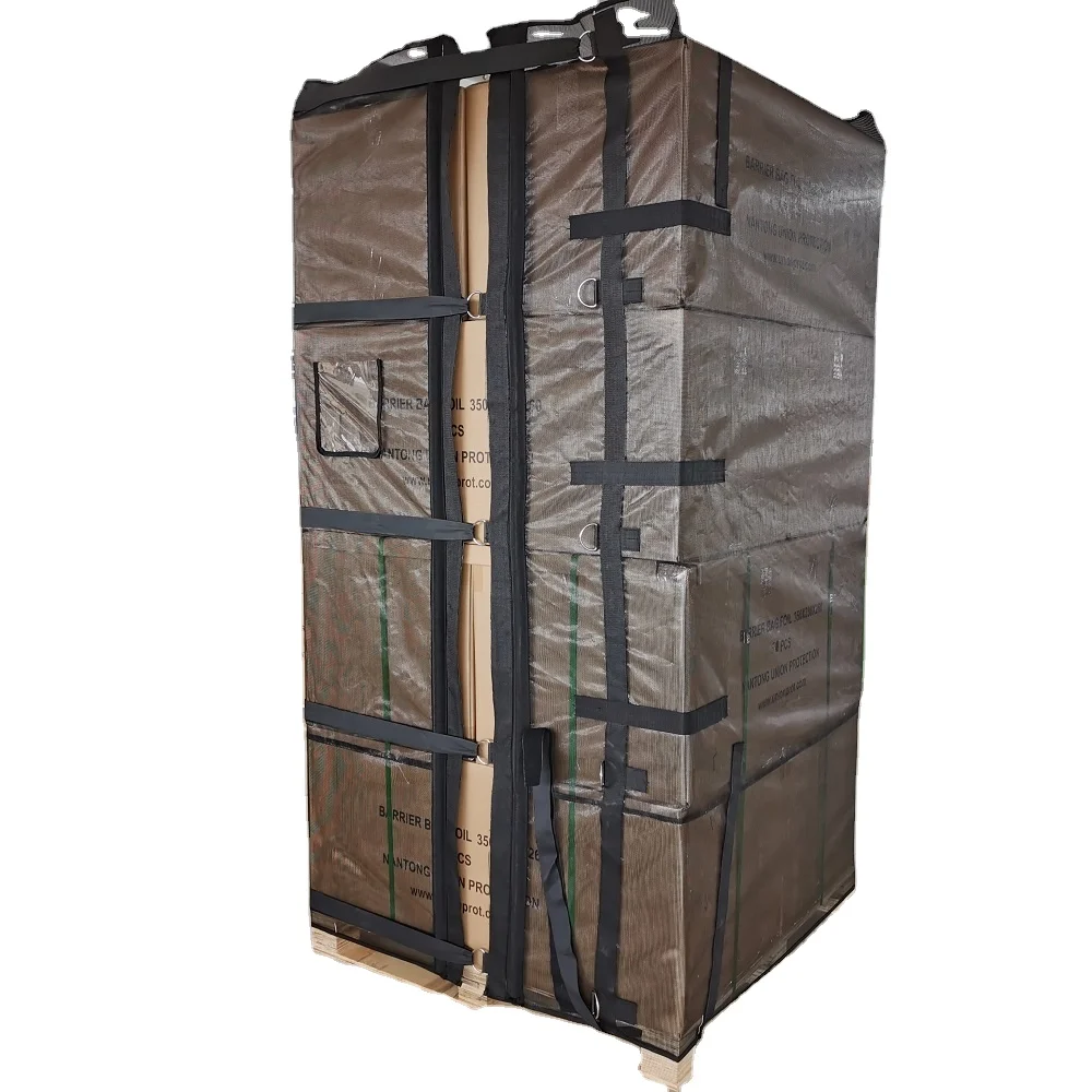 Oxford material reusable pallet wrap easy to set up