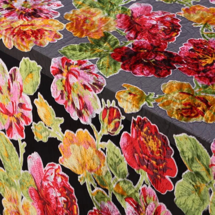 Jiaojiao Tex оптовая продажа 100% Шелковая бархатная ткань