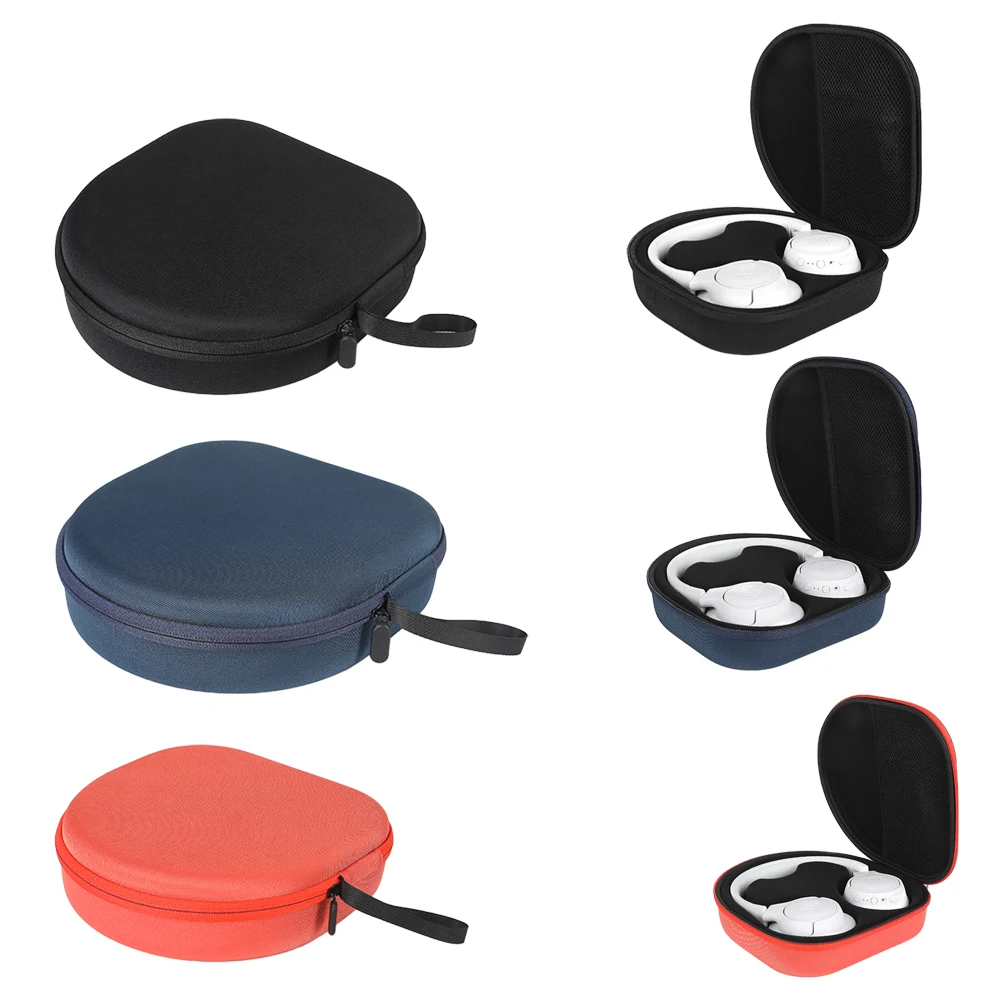 Factory direct EVA hard shell waterproof and shock-absorbing portable bag with wireless Bluetooth headset storage bag.