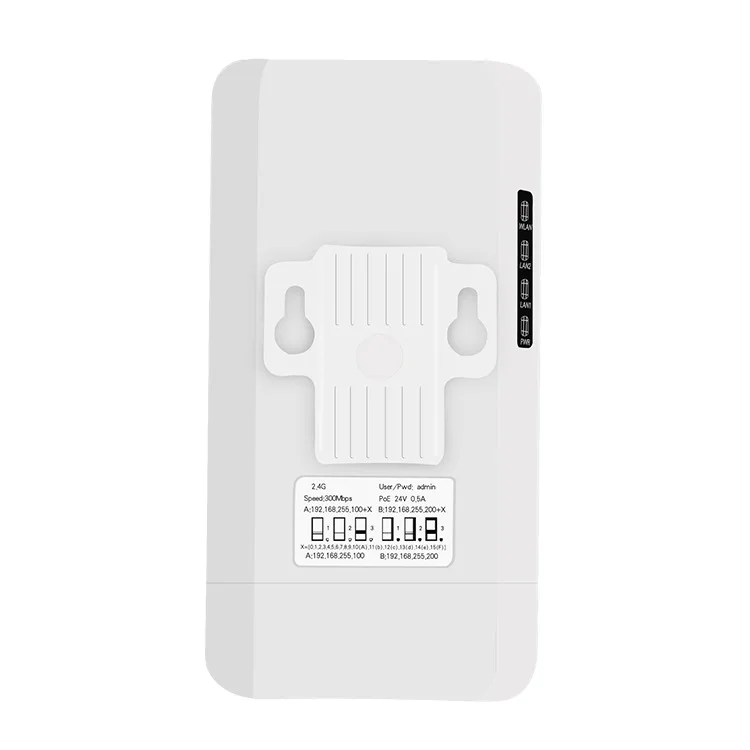 2.4G 300Mbps Wifi Hotspot Wireless Outdoor CPE