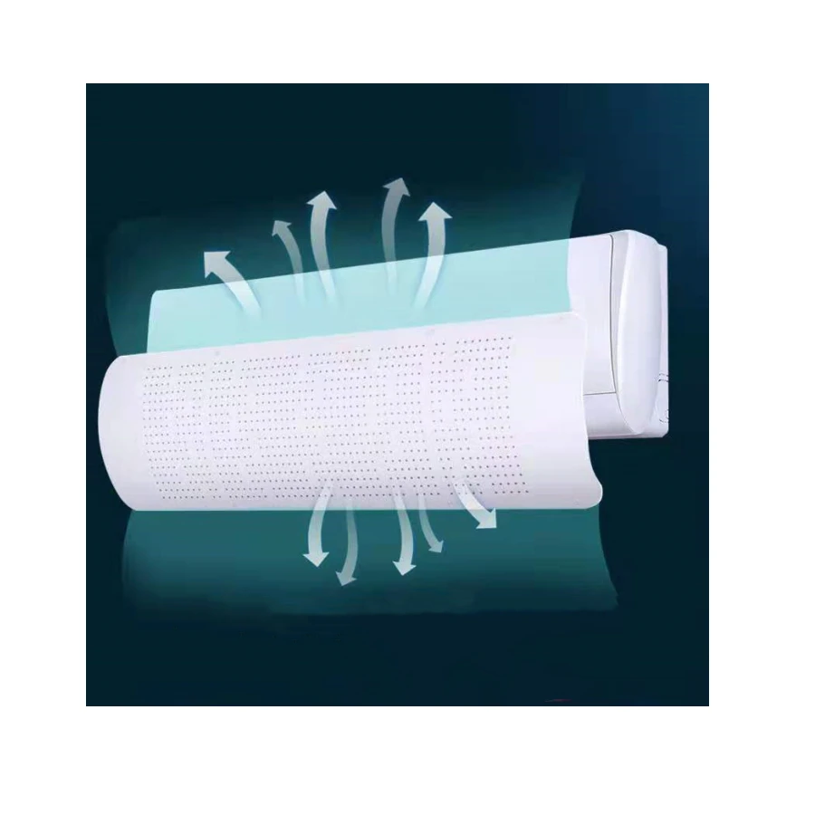 Air Conditioner Deflector Outlet Air Wing Cooled Baffle Wind Direction Telescopic Windshield for Home