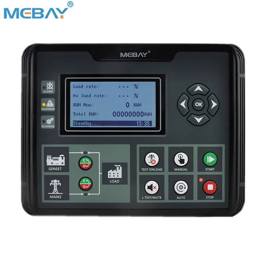 Mebay Генератор контроллер DC52D MK2 монитор USB порт AMF