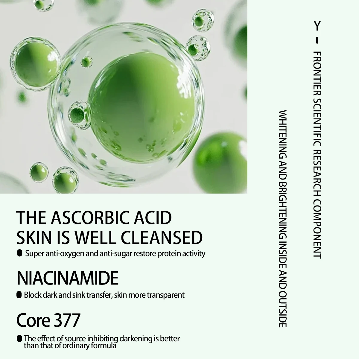 Private Label Facial Skin Care customized niacinamide whitening cleaning Face Mask