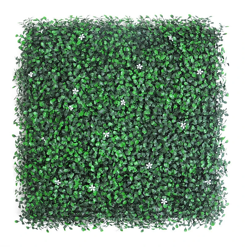 UV Outdoor Fake Grass Hedge Jungle Vertical Plants Wall Artificial Wall Hanging Plant Green Grass Wall for Home Decoration