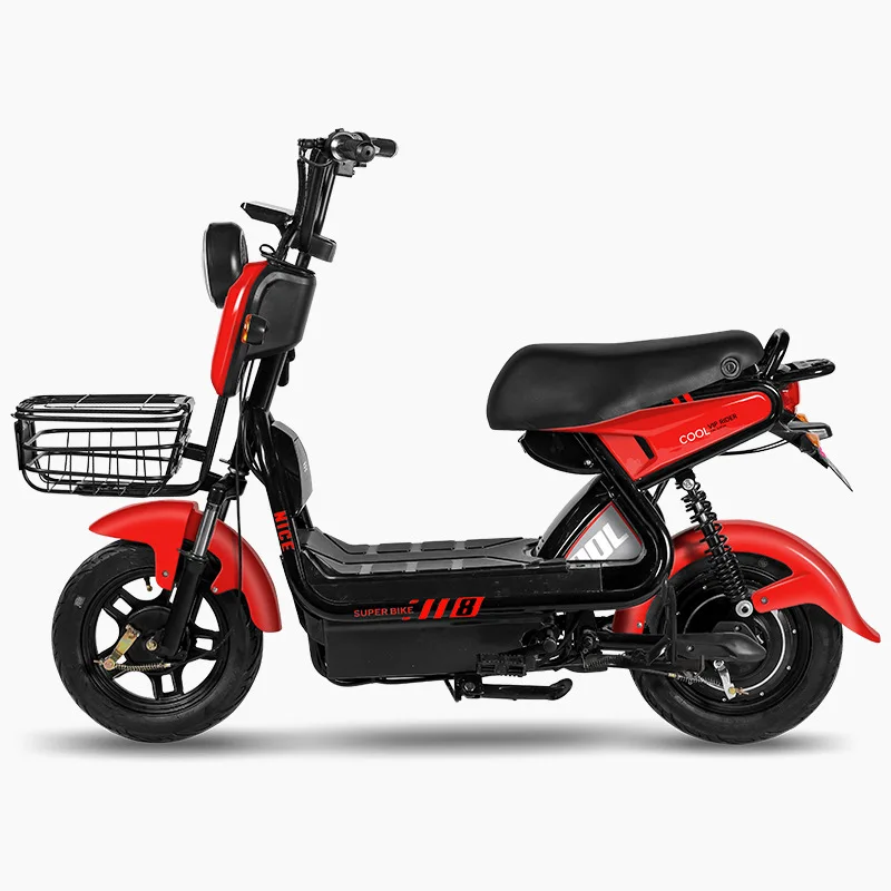 Factory Original 350W Hot Sale Electric Scooter Adult Electric Bicycle with Steel Frame Moto Electrica for Adults