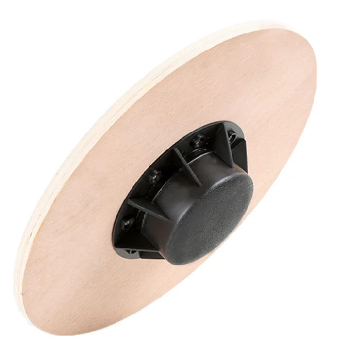 Hot Sales Fitness Training Yoga Exercise Wooden Wobble Balance Board