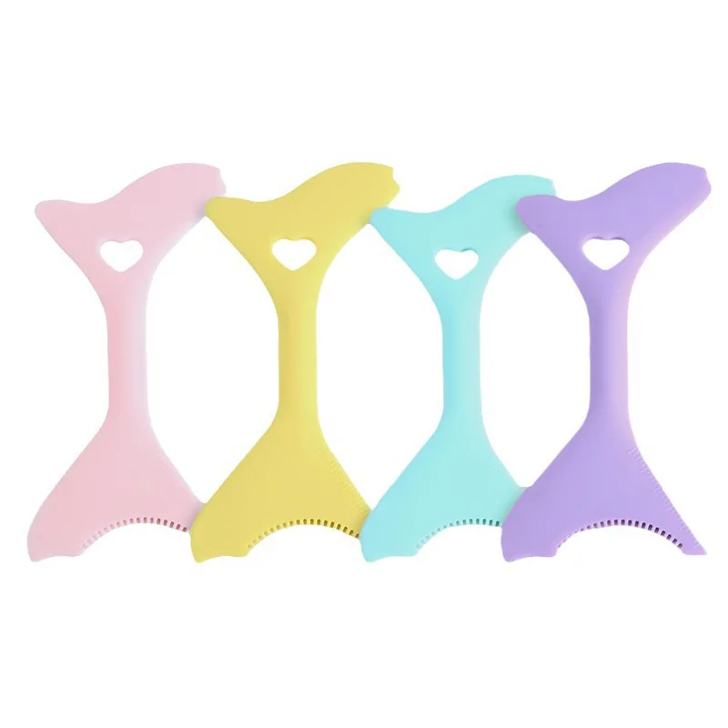 Reusable Eyeliner Eyelash Applicator Tool eyeliner stencils mascara shield silicone