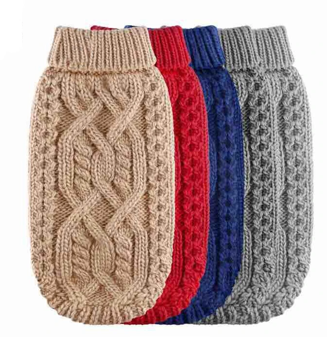 Оптовая продажа Лидер продаж на Amazon свитер для собак ручной вязки