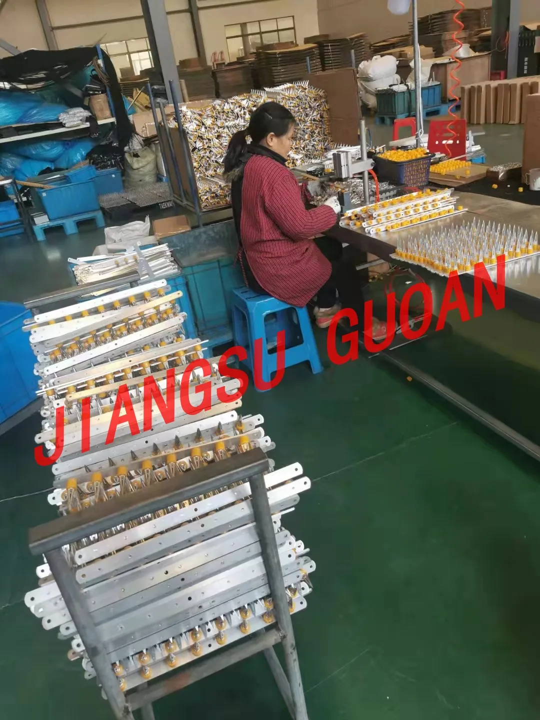 Aluminium alloy roadblock safety tire killer portable roadblock for traffic