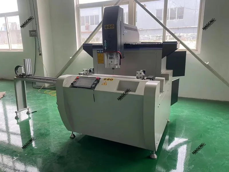 New Design Industrial Automatic Aluminum Profile Processing Center CNC Drilling Milling Machine for Sale SKX-1000