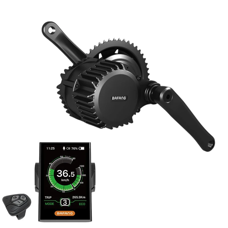 Bafang Hot sale 8fun 48V 750W BBS02B DPC-18 Display Mid Drive Motor  Electric Bike Motor Kit