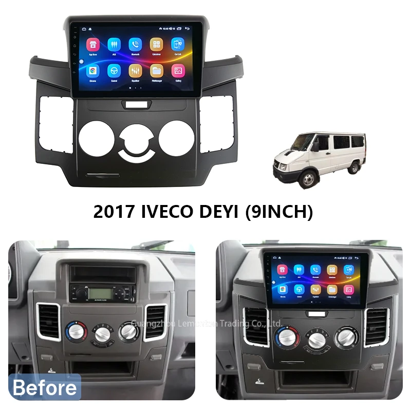 OEM для IVECO Deyi 2017 радио с HD сенсорным экраном GPS навигационная система Поддержка Carplay DAB +