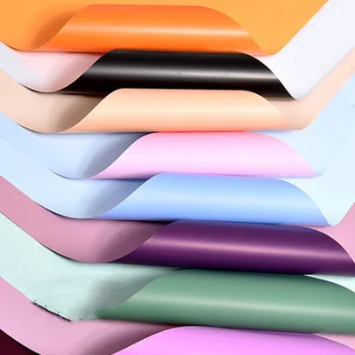 AN Waterproof Florist Fresh Flowers Bouquets Tissue Wrapping Paper, Multi Colors Gifts Packaging Flower Wrapping Paper