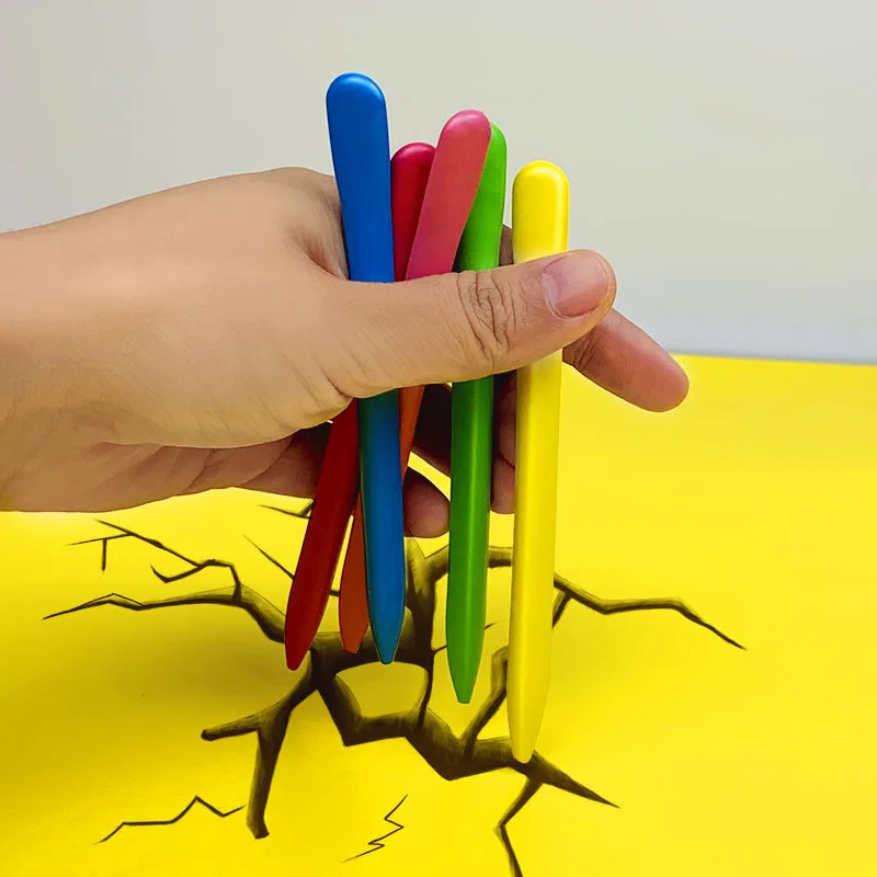 Kids and Student Vibrant Art Drawing Color Wax Crayon Customized Acid Loose Logo Packaging Pcs Package Accept Feature CIF Type