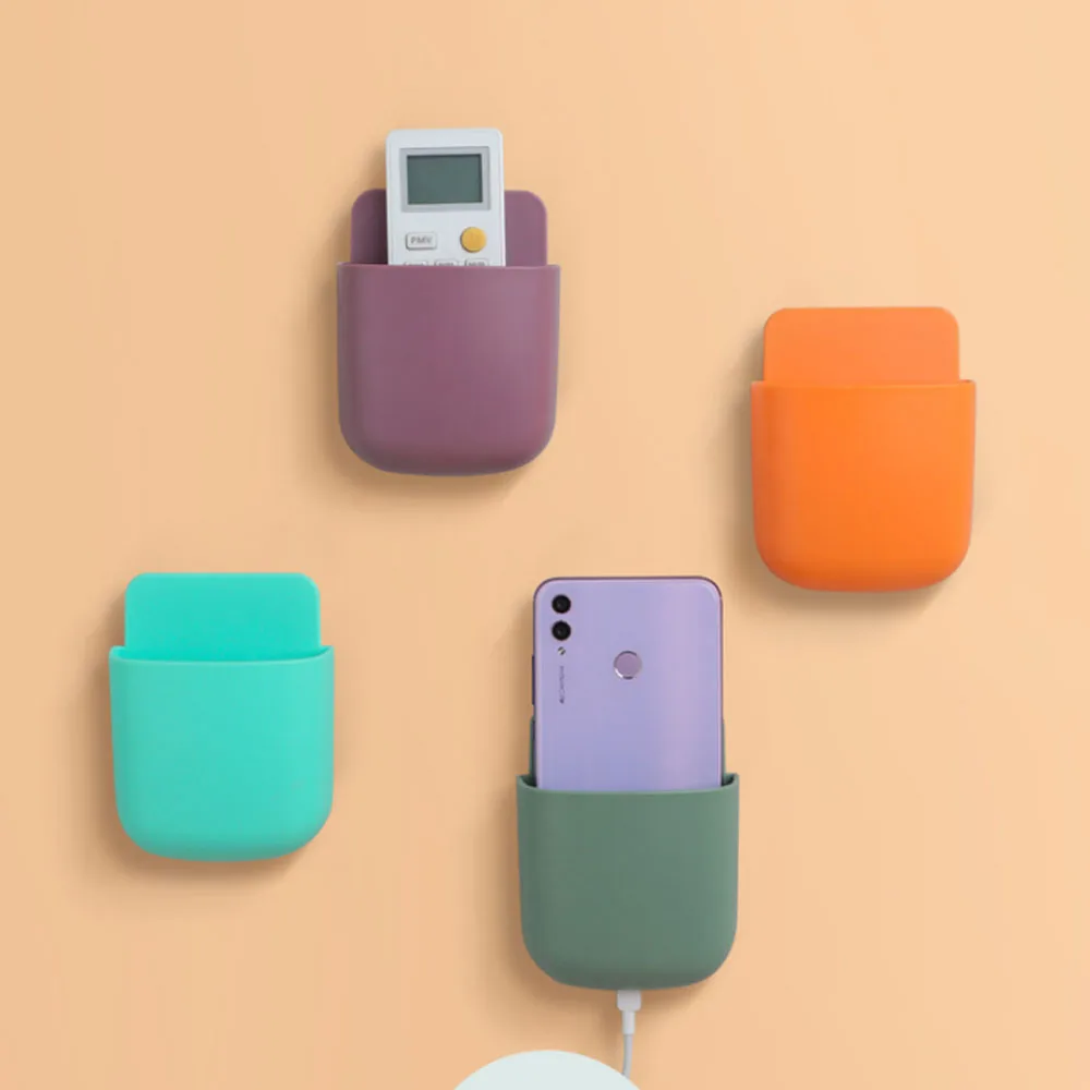 
WH591 High Quality ABS Wall Mounted Remote Control Phone Storage Case for Household 