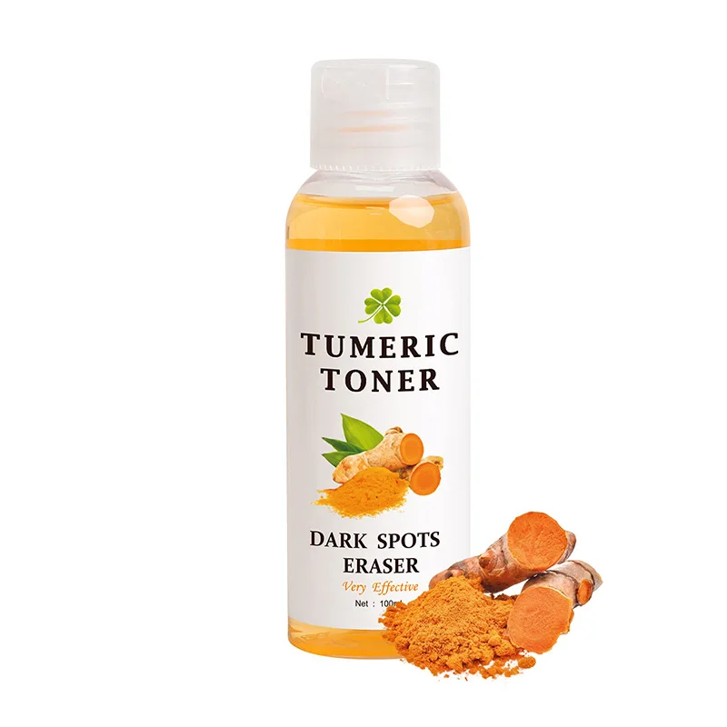 Wholesale Face Care Toner Deep Hydration Refreshing Brightening Dark Spots Eraser Turmeric Toner