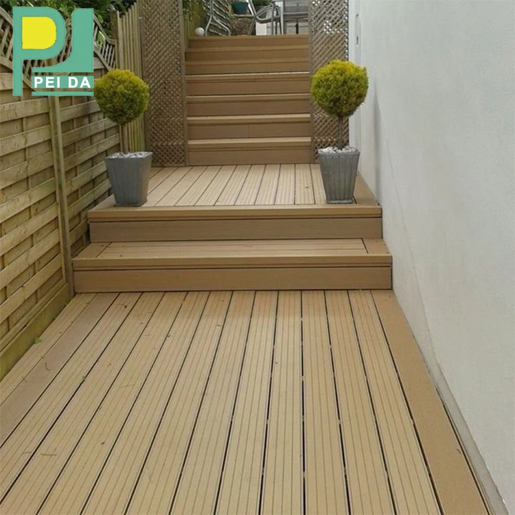 Composite Timber Panel Deck Roof Wood Flooring Outdoor Hardwood