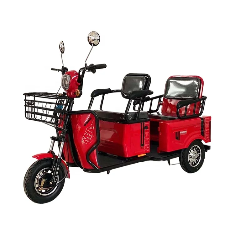 Multi-functional tricycle electric bicycle 3 wheel electric bike for passenger and cargo delivery