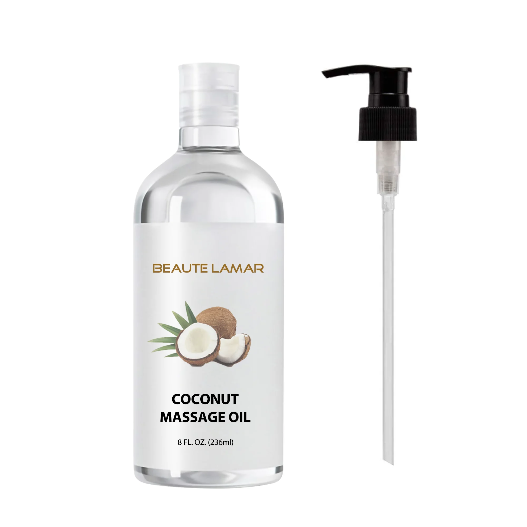 OEM coconut spa oil massage sex oil for body sex massage oil for men and women relax organic