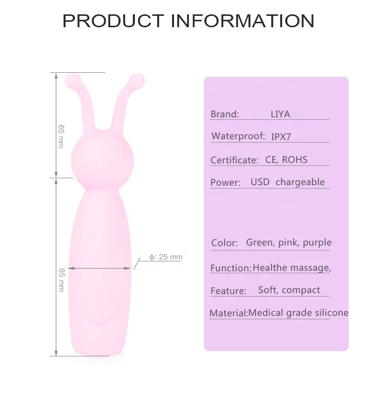 Adult Novelty Sex Toys soft smooth clitoral vibrator WaterProof vibrator sex toys for woman