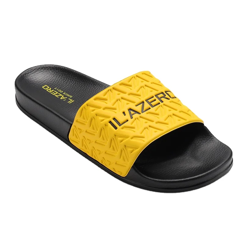 Soreca 3D Logo Oem Unisex Adults Rubber Sole Slippers Men Slides 2022 Designers Summer Slides For Men