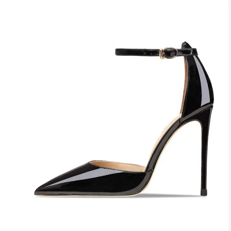 2024 Design Sexy Party Female Heel Office Shoes Unique Luxury Leather Heels for ladies Elegant Women Shoes For Women Shoes