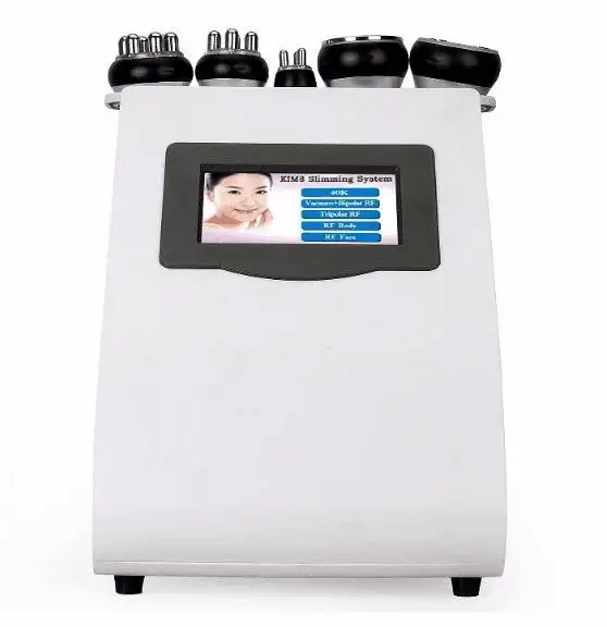 5 in 1 Vacuum 40K  RF Weight Loss slimming Beauty salon Equipment,