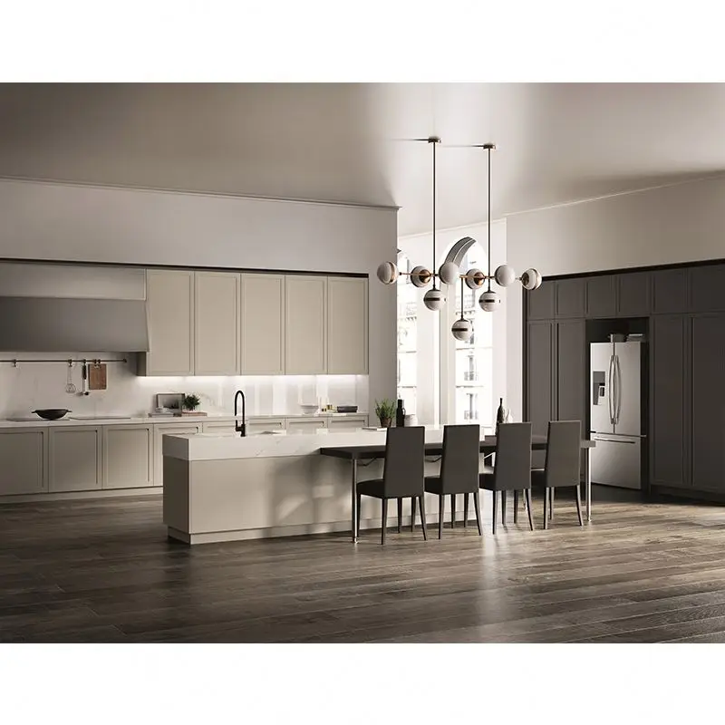 European Modern Wood Metallic Kitchen Furniture Pvc Bath Cabinets Cabinet