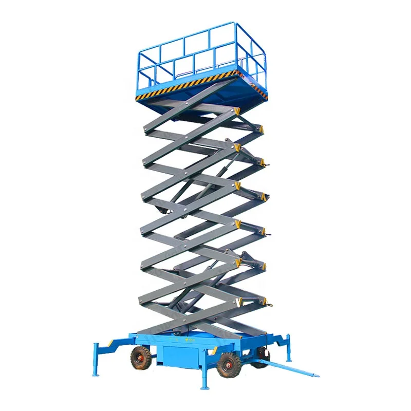 construction platform lift mobile scissor lift scaffolding hydraulic scissor lift elevator