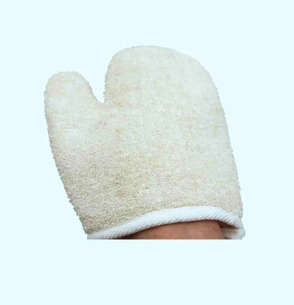 Best Sale Foot Massage Glove Cotton Sponge Rubber WoodMulti Scenario Application Light Luxury Bath Hand Glove