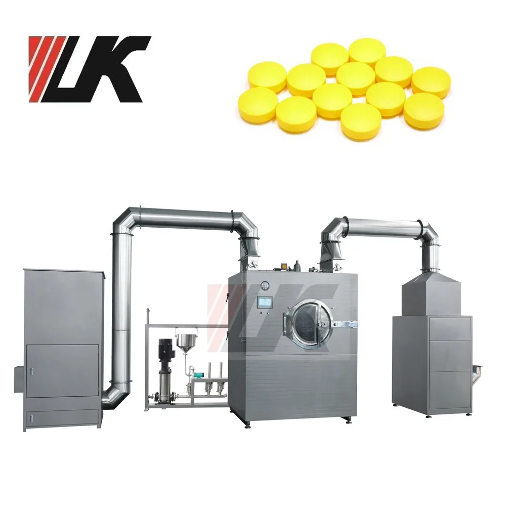 
BG-150D High Efficiency Pharmacy Automatic Tablet Coating Machine Pill Coater Machine 