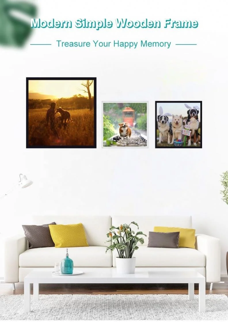 pop art photo frames Various sizes funny square picture frame wholesale