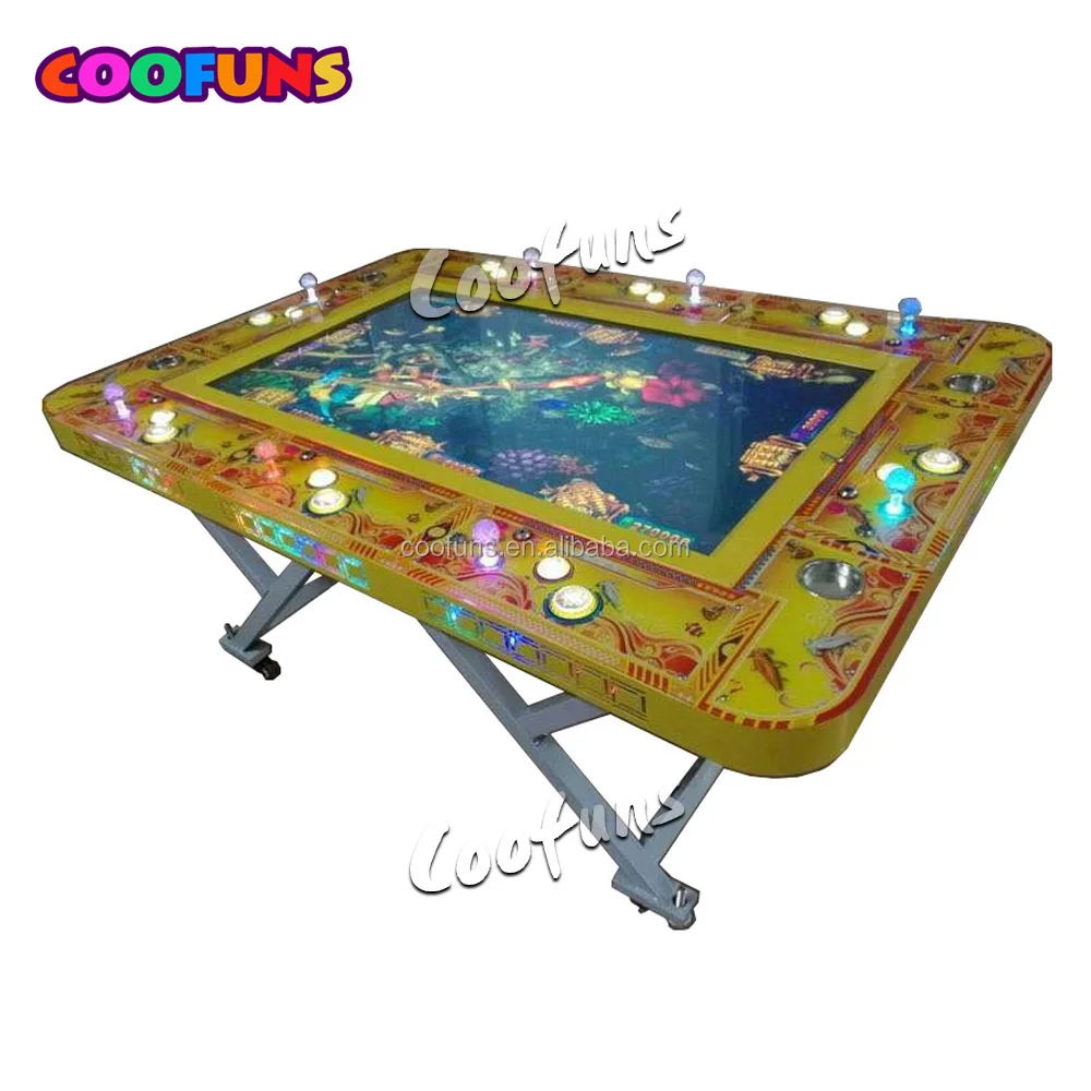 Coin Operated Fishing Accessories Equipment Dragon Slayer 6/8 Players Fish Tables