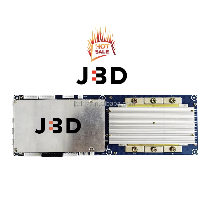 JBD J2 300A 400A Smart BMS with 3A Active Balance 24V 36V 7S 8S 13S 14S 15S 50A 100A 150A PCB 16S 48V 200A Inverter Lifepo4 BMS
